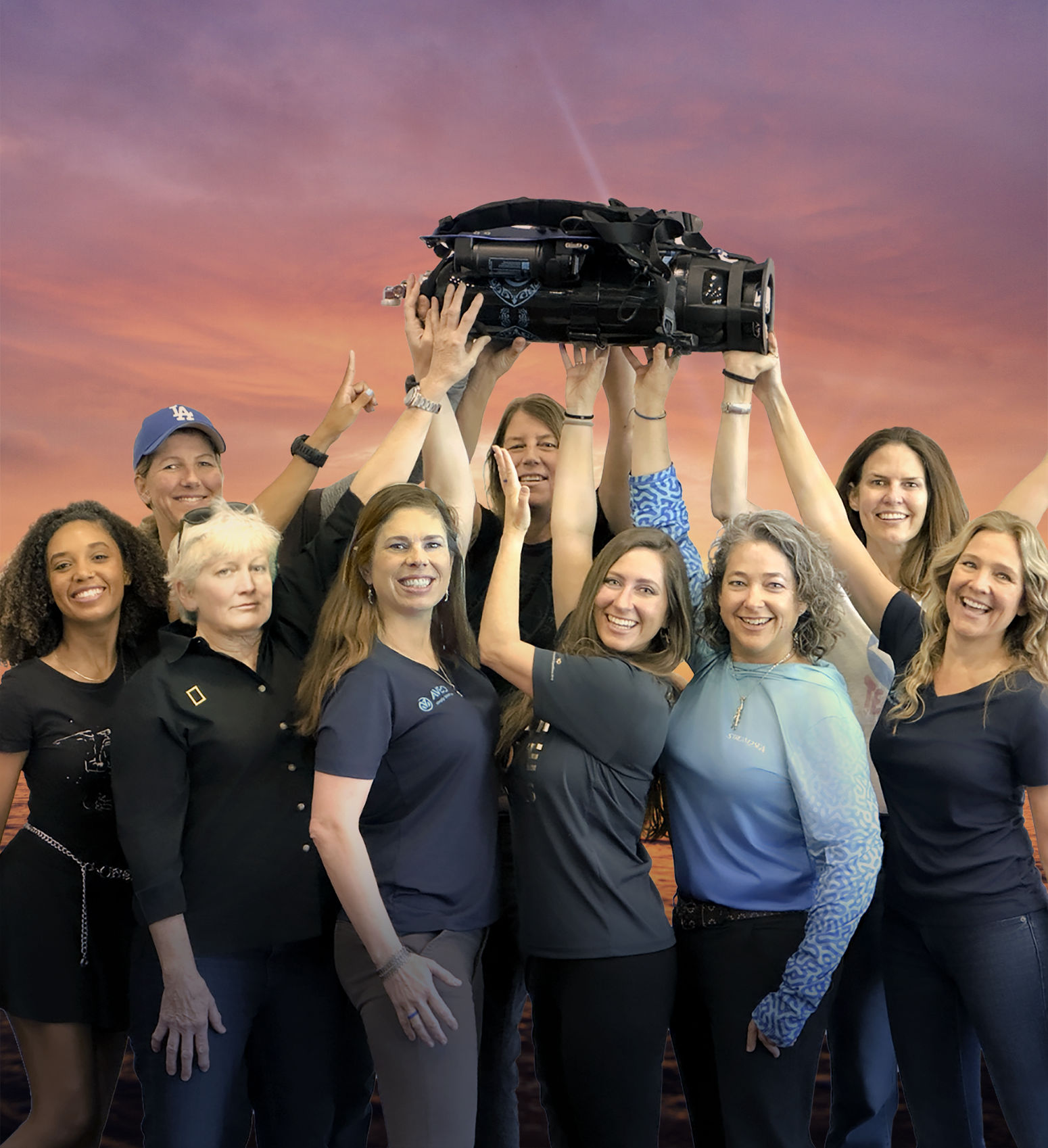 Sea America team at work